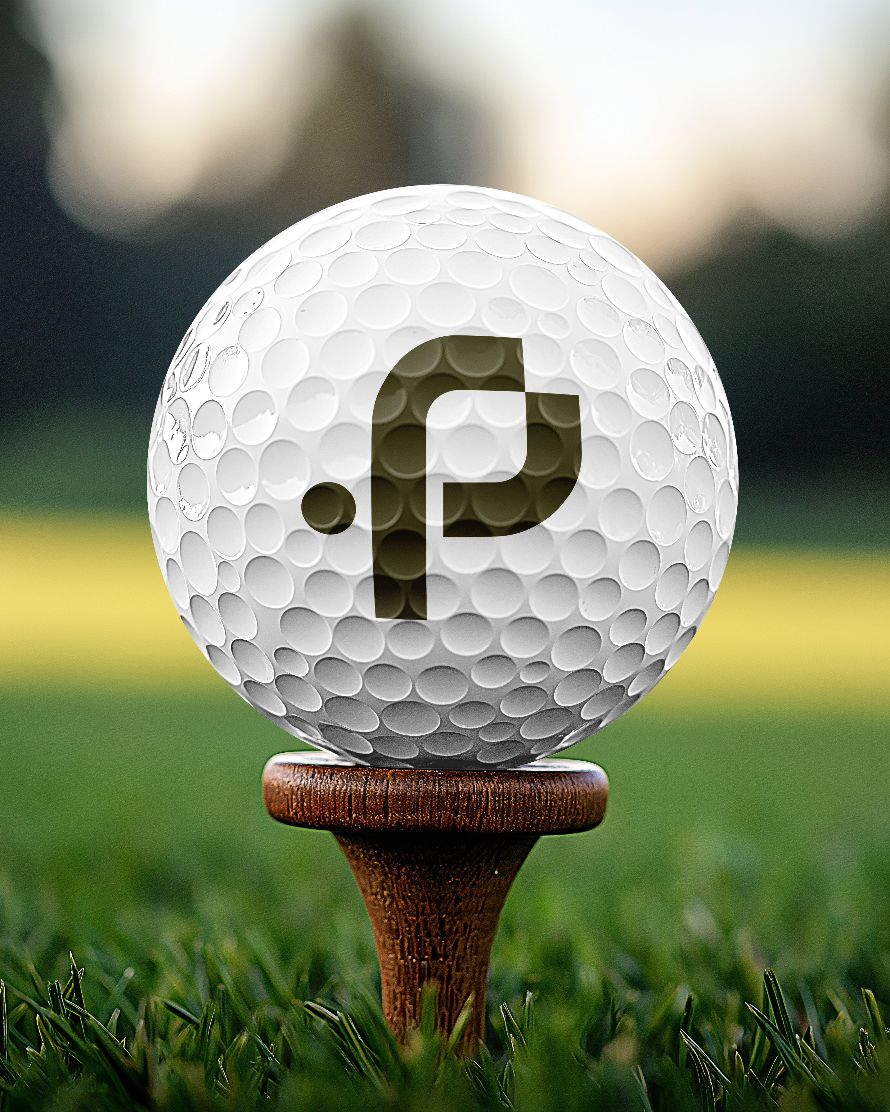 Fore logo on golf ball