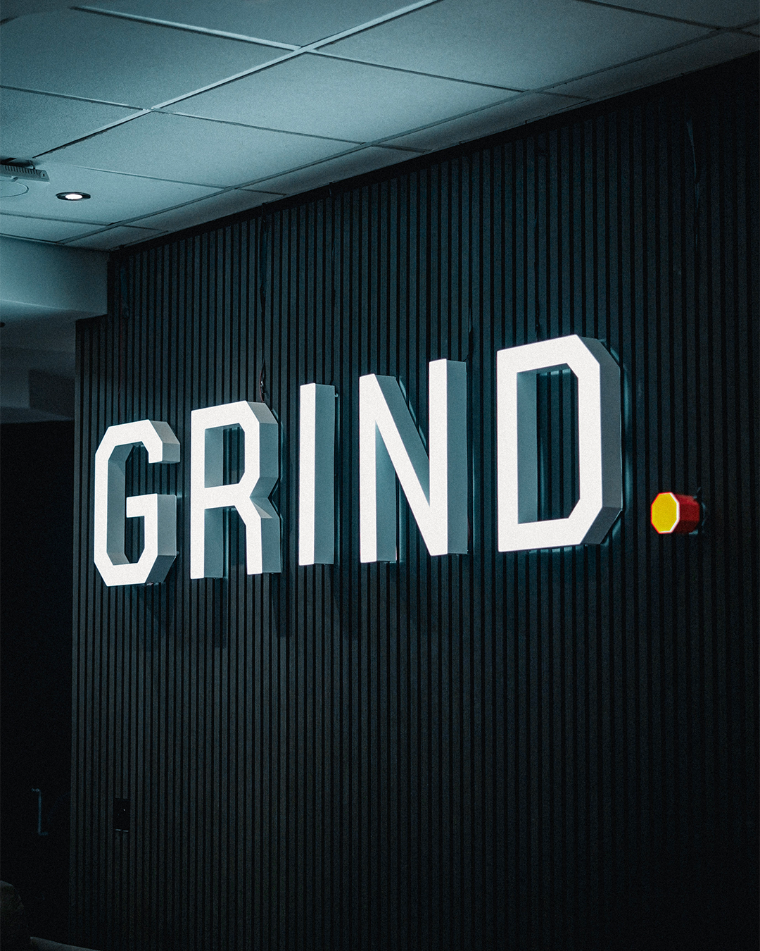 Grind signage