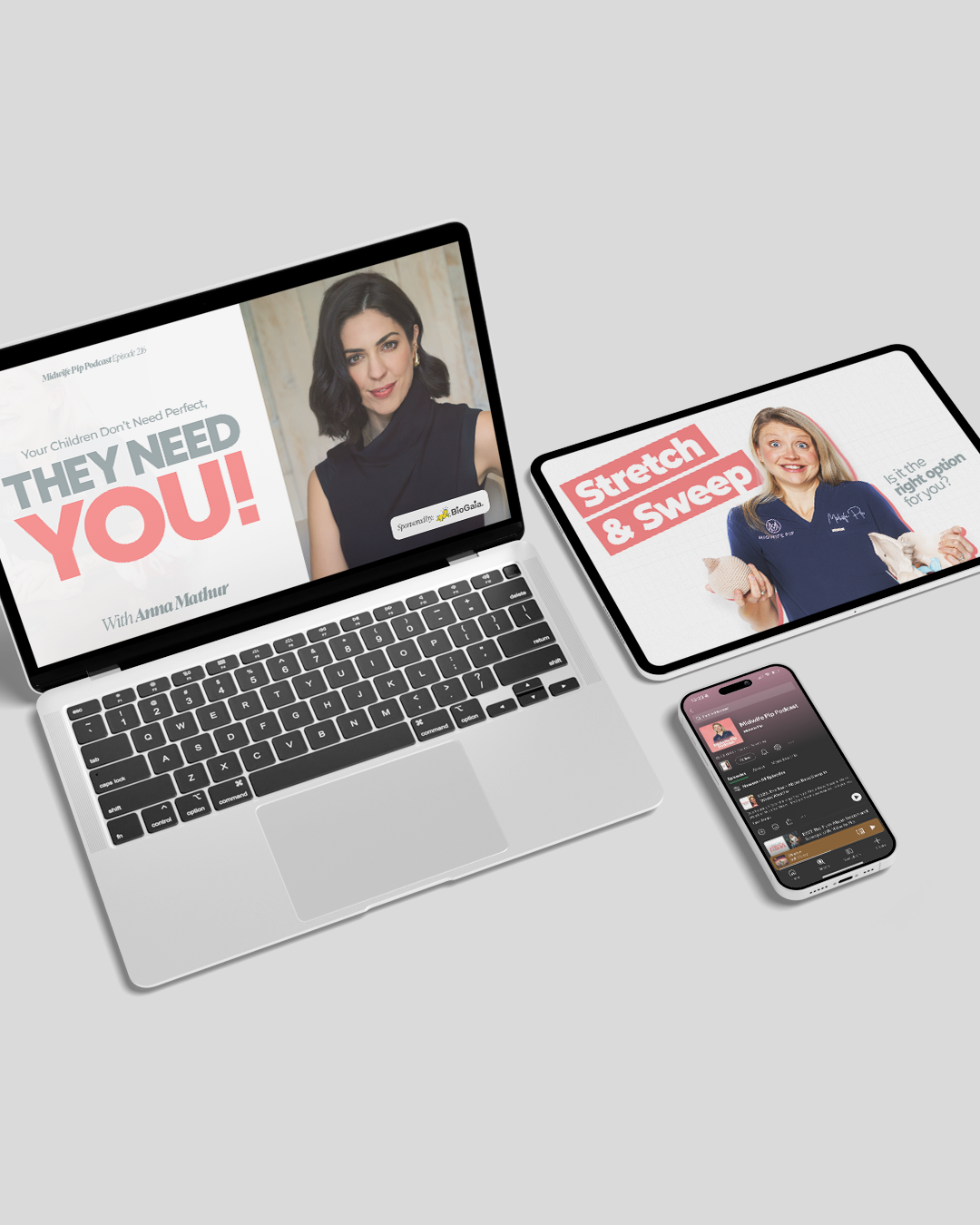 Midwife Pip brand asset